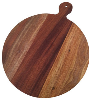 cutting boards round wood handle shape traditional kitchen rustic knives accessories