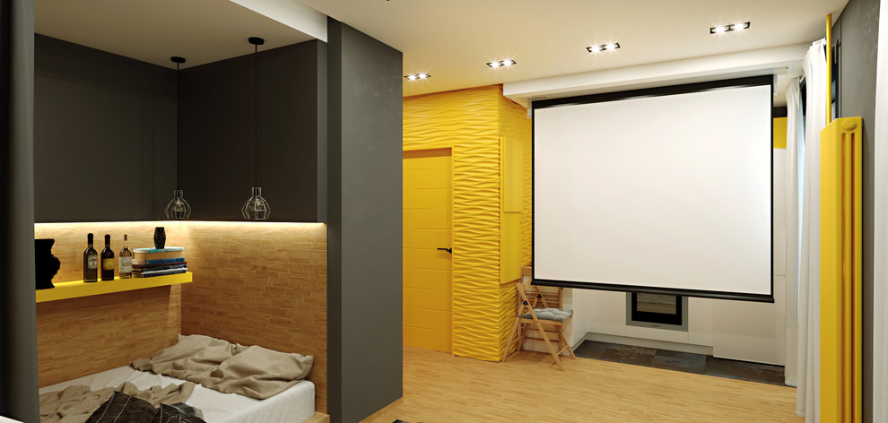 Однушка с кинотеатром