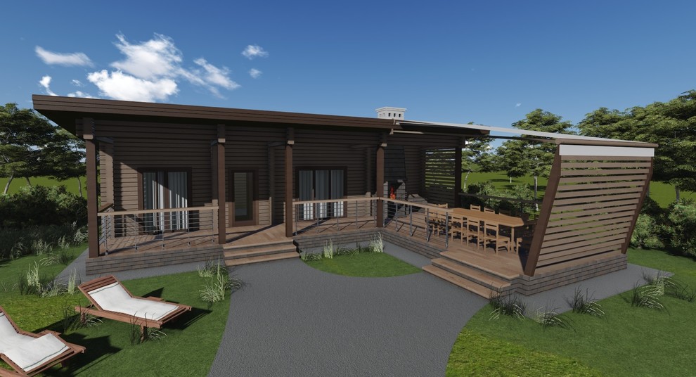 Баня из профилированного бруса