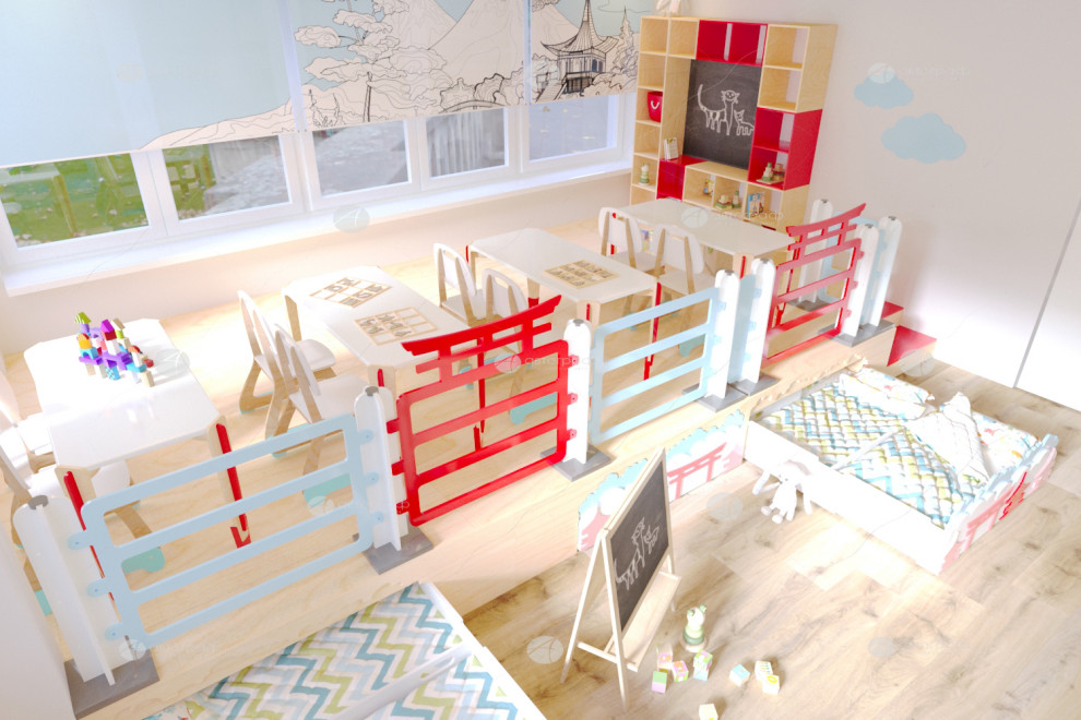 Дизайн-проект детского сада "Испания"