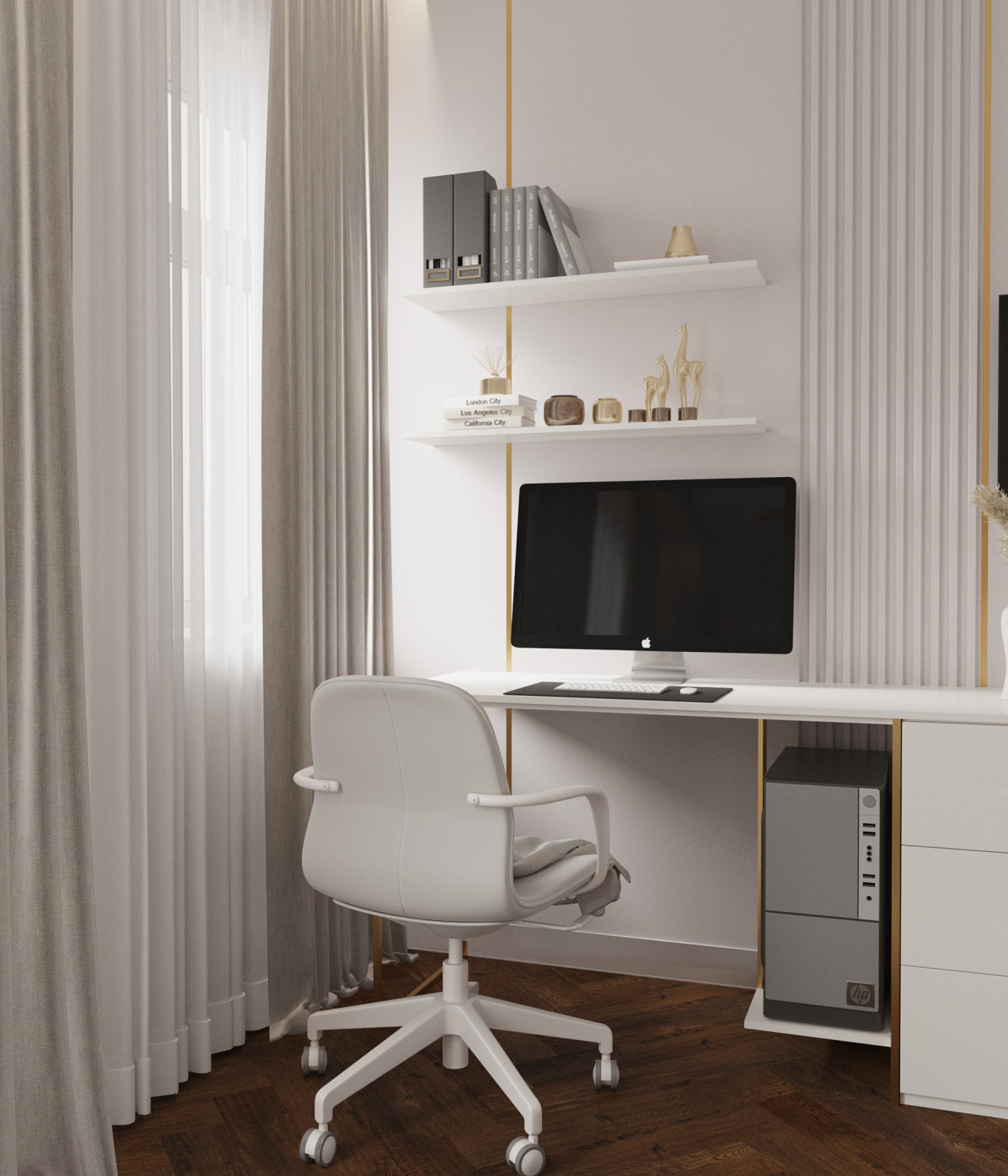 Нежная квартира неоклассика