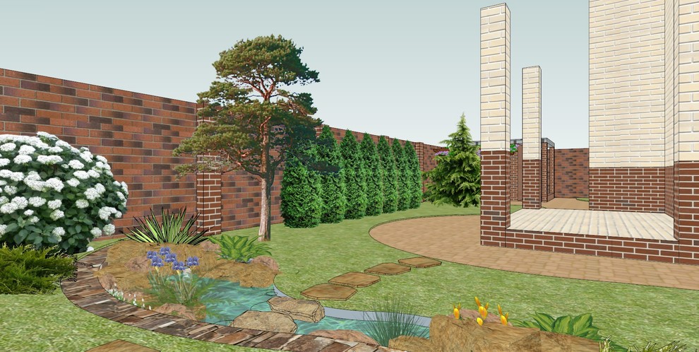 Дизайн проект ландшафта г. Ростов-на-Дону