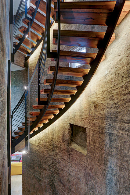 Silo House modern-treppen