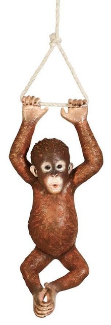 baby orangutan ornament