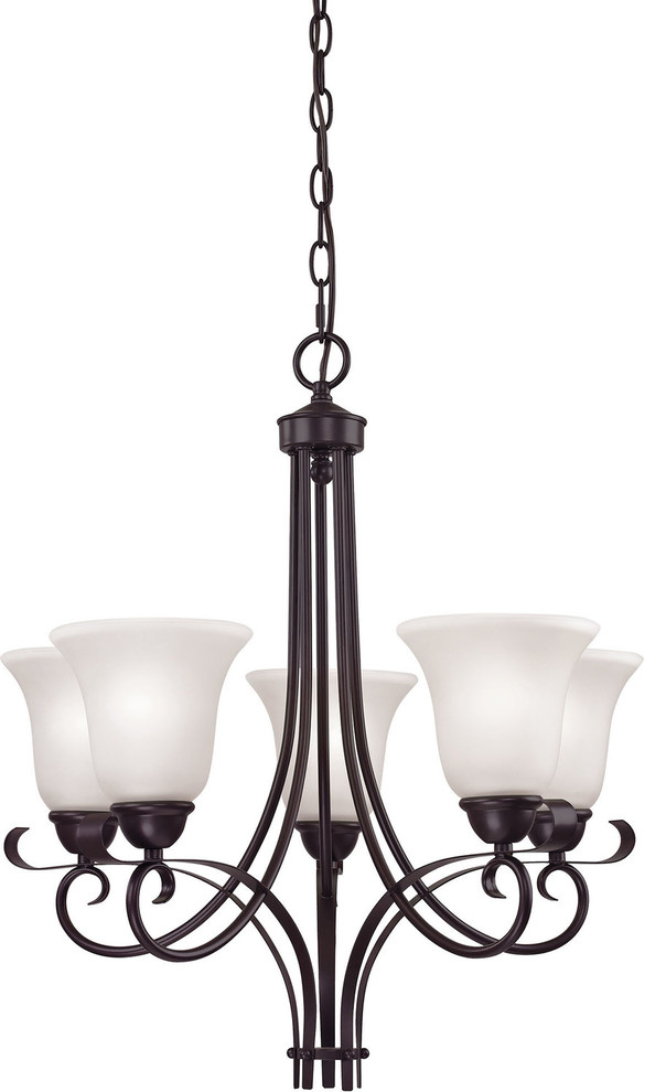 Thomas Lighting Chandelier Brighton Mediterranean Chandeliers by HomeThangs Houzz