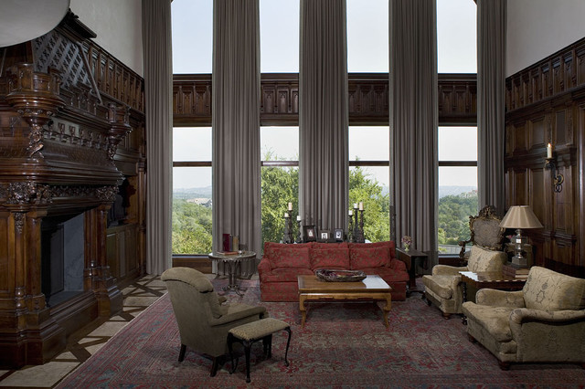 Traditional Family Room klassisch-wohnzimmer