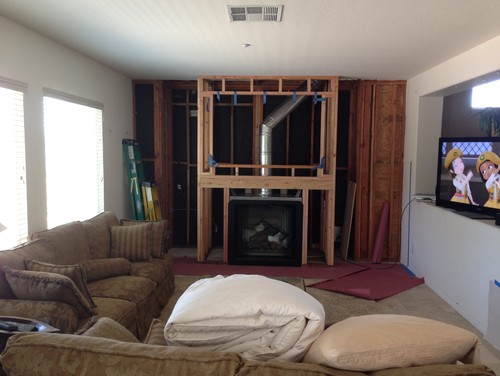 Need help with dimensions for fireplace and built in cabinets The entire width of the room is 13