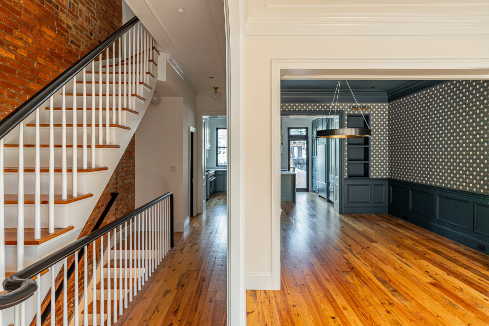 Eclectic Townhome City Scape