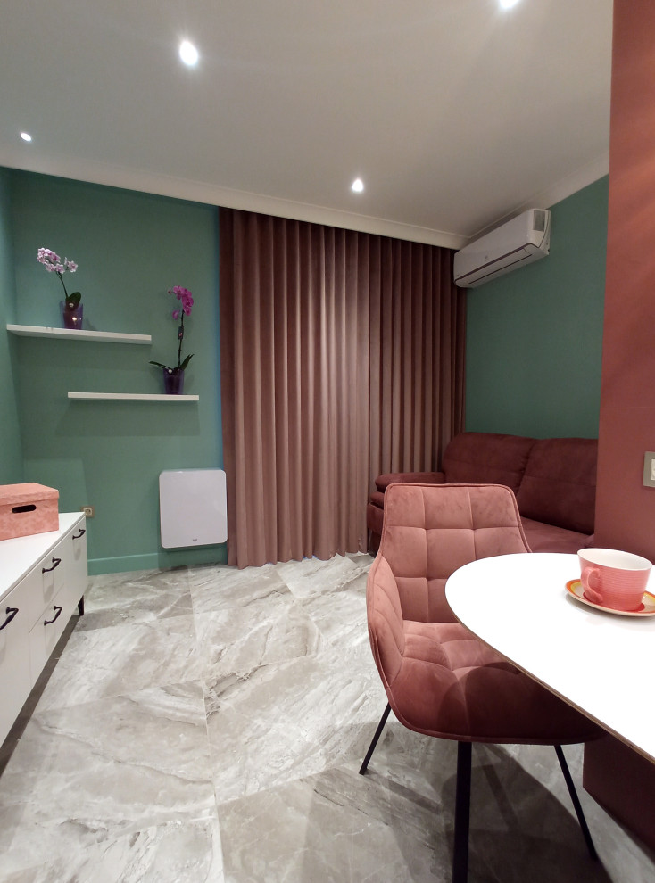 Вид на жилое пространство со стороны столовой зоны