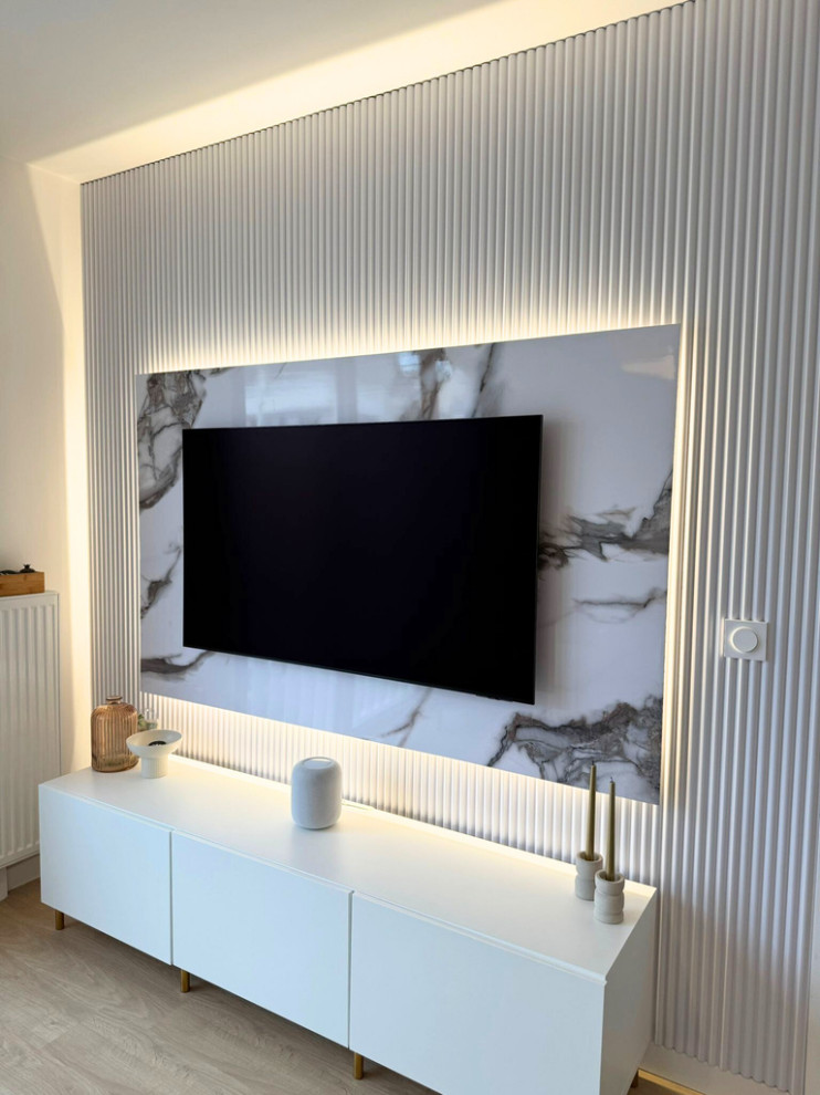 Projet d’aménagement d’intérieur d’un séjour en région parisienne de 25 m²