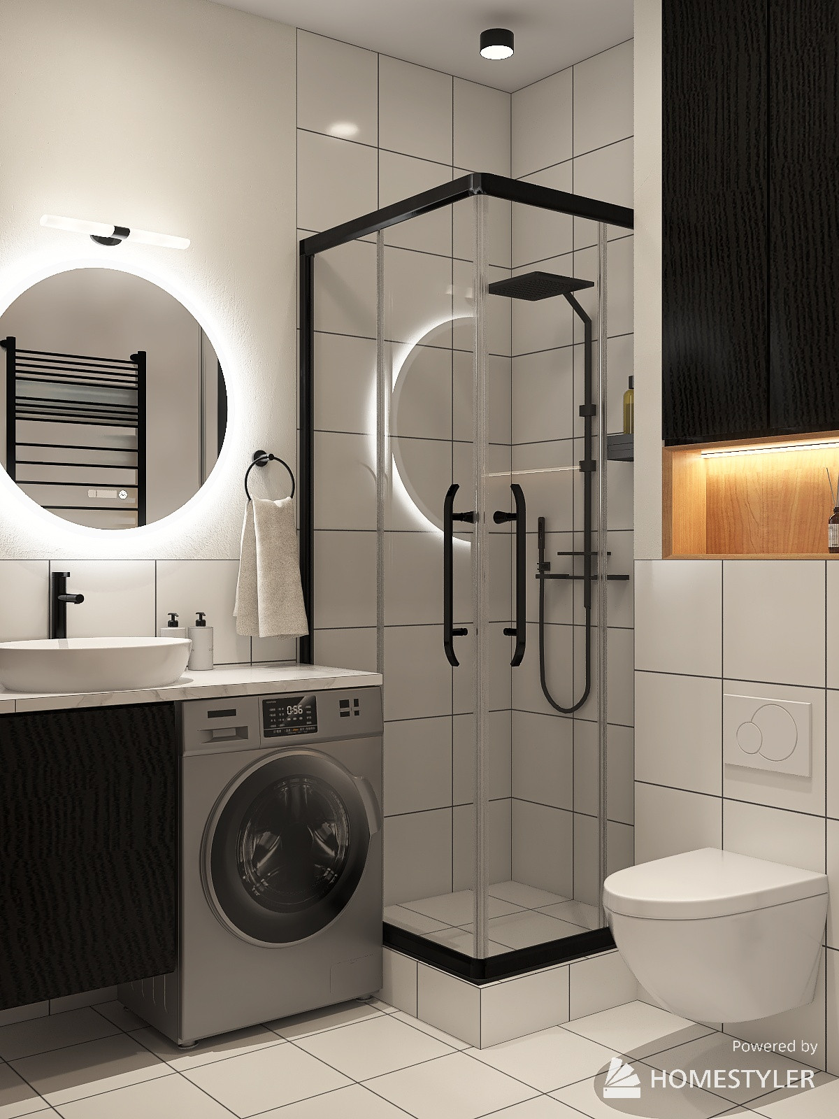 Санузел в современном стиле