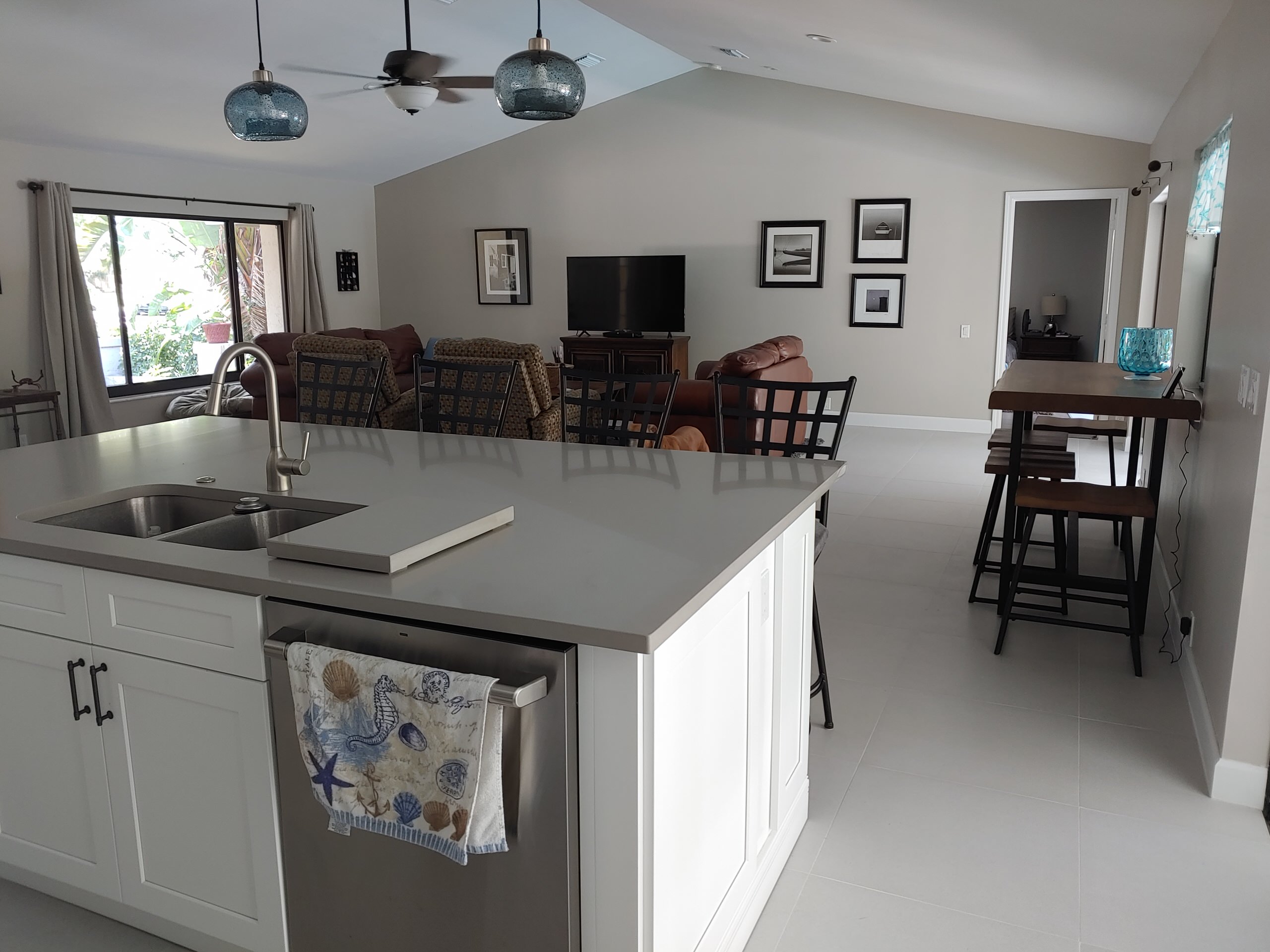 Jupiter Residence - New Kitchen/Living