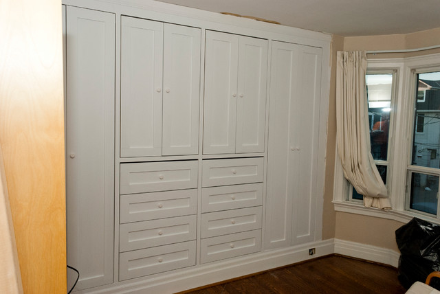 High Park Two Built In Closets Traditional Bedroom