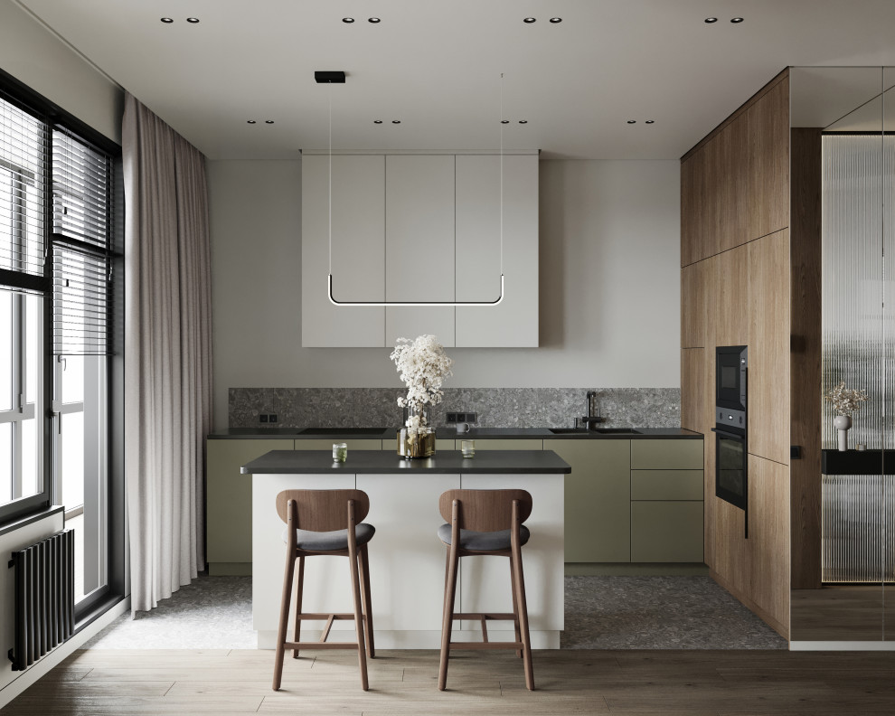 Дизайн интерьера квартиры в ЖК "Притяжение" на Выборгской набережной