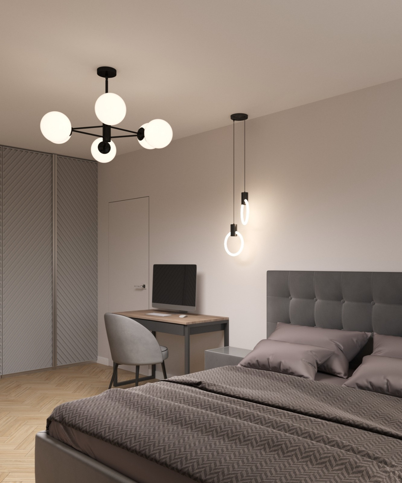 Квартира в современном стиле для супружеской пары