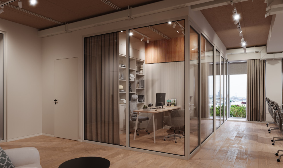 Визуализация офисного помещения