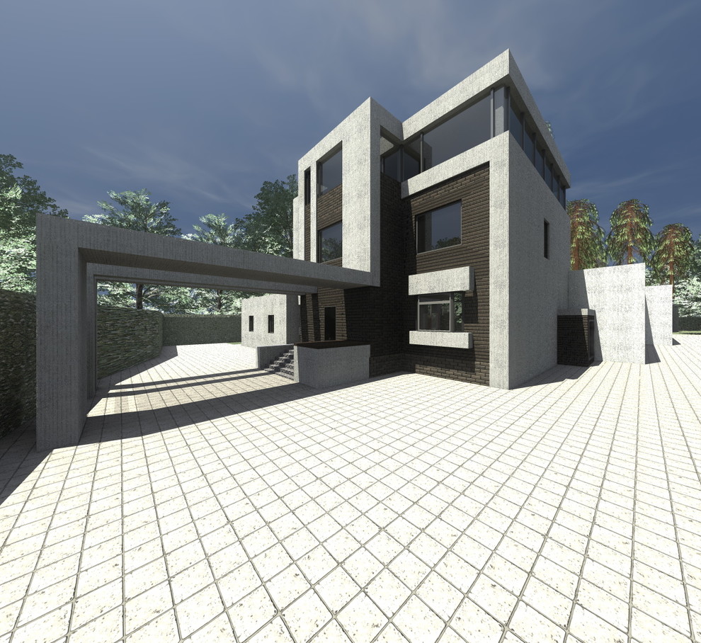 House extension and reconstruction in Skolkovo