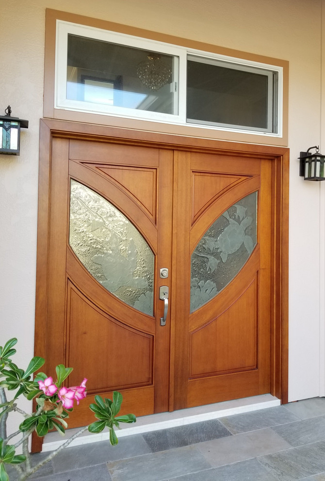Custom Front Door Contemporary Hawaii by Pacific Craftworks Houzz