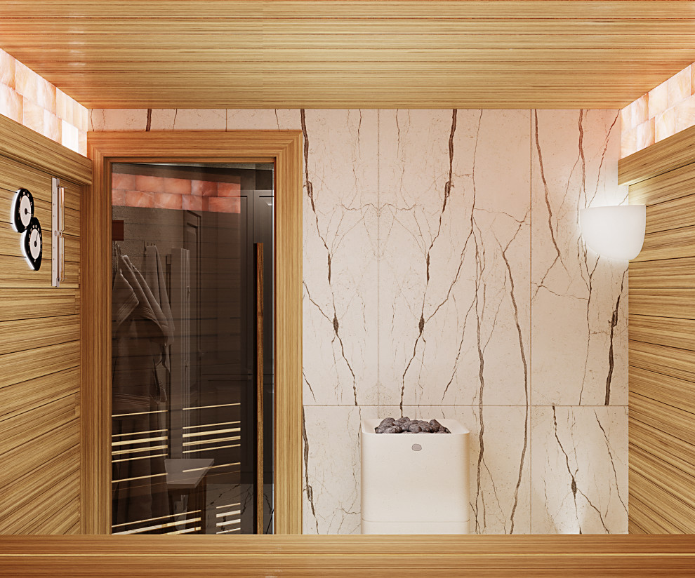 Дизайн-проект сауны в загородном доме