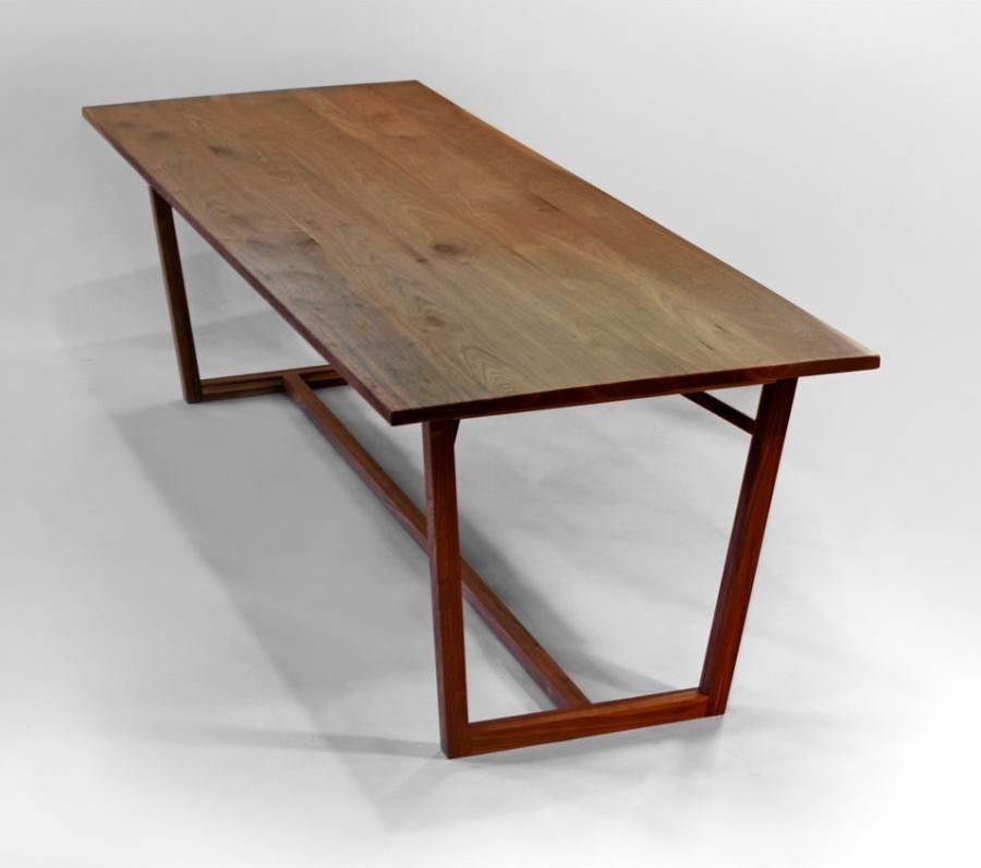 Structured Green Finn Table Dining Room