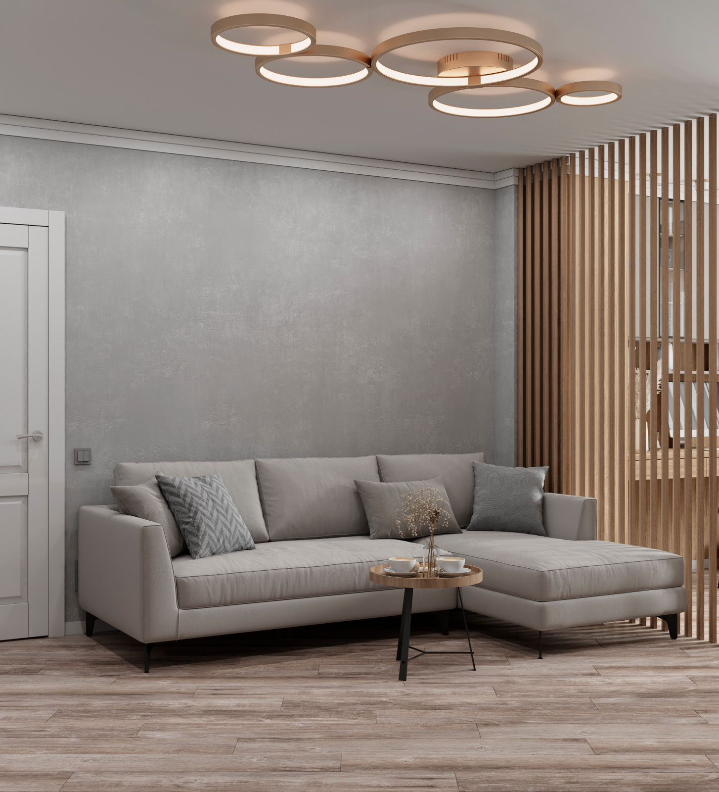 Квартира минимализм для небольшой семьи