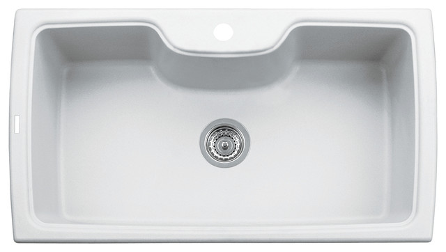 35 Drop In Single Bowl Granite Composite Kitchen Sink Biscuit 35 Drop In Single Bowl Granite Composite Kitchen Sink Biscuit