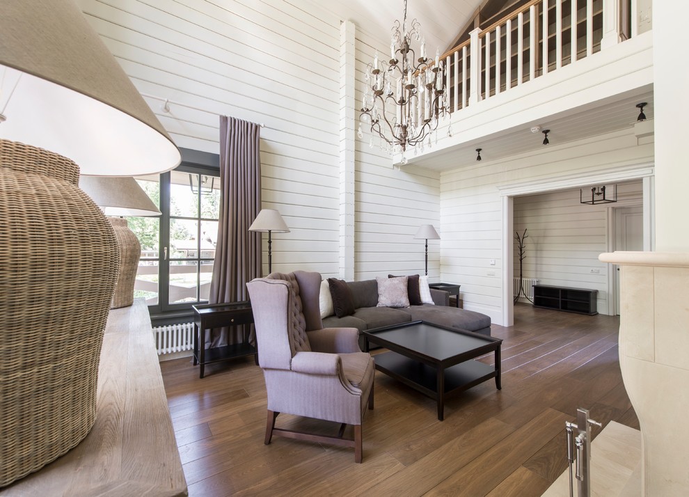 Один из домов, выкрашенных материалами Renner