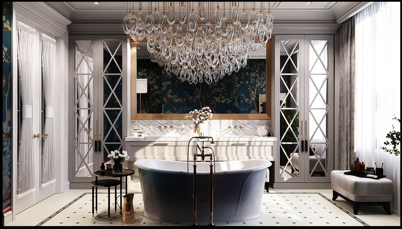 Ванная для Блогера