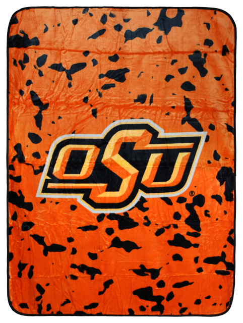 Oklahoma State Cowboys Throw Blanket, Bedspread