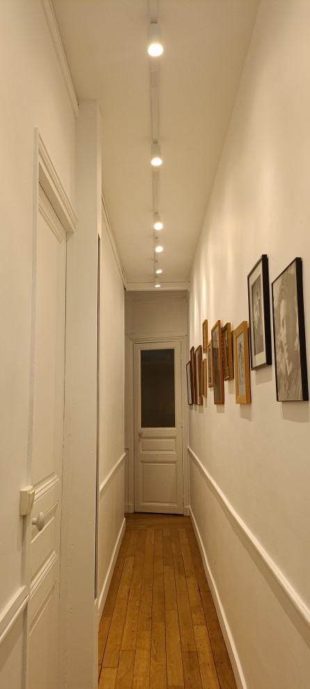 Rénovation d'un long couloir