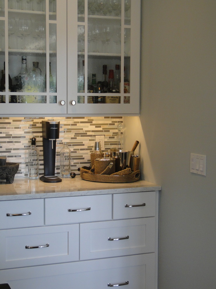 Mountain style kitchen photo in New York