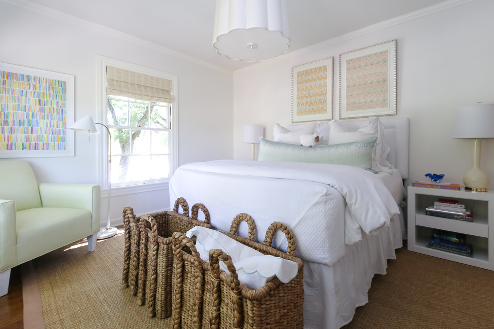 Inspiration for a transitional bedroom in Austin.