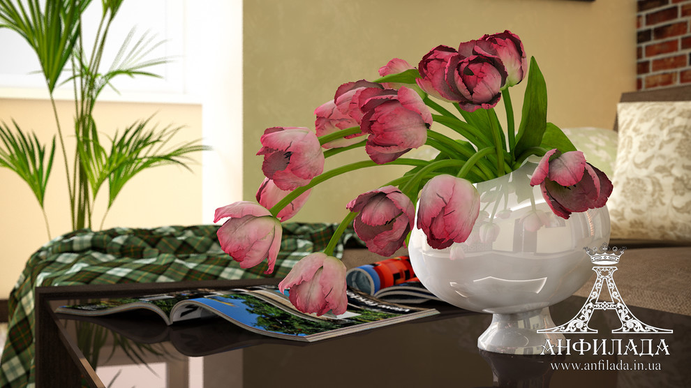 Дизайн-проект интерьера гостиной