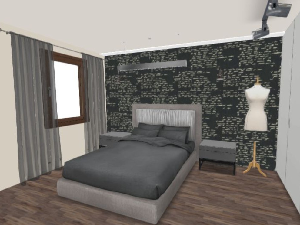 Дизайн спальни для холостяка