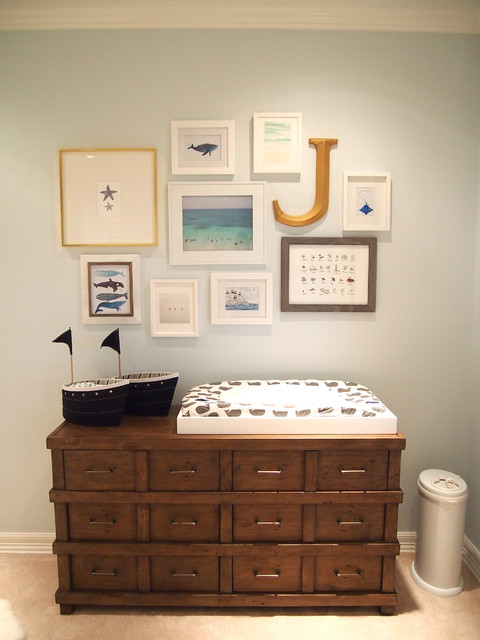 coastal beach changing table dresser Double Dresser - Belmar