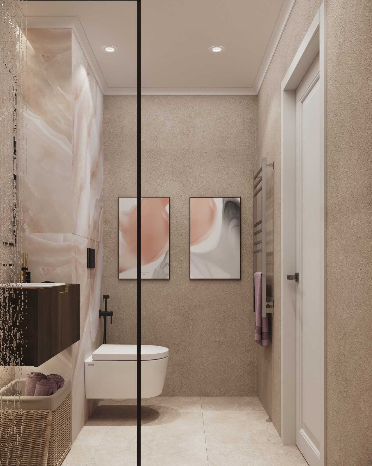 Квартира 80 м2 для семьи с двумя дочками