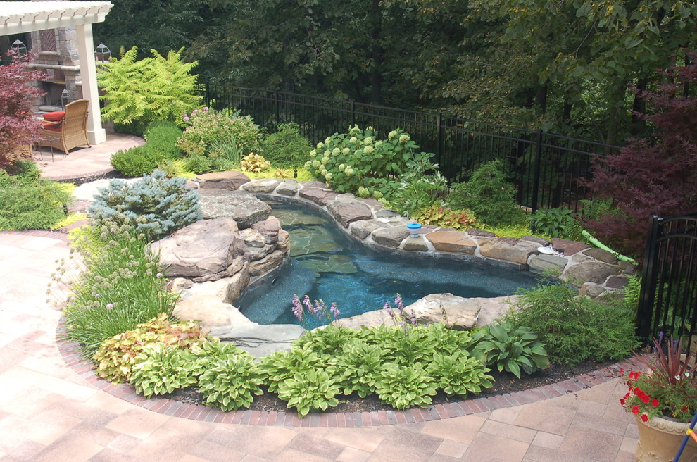 Design ideas for an eclectic pool in Chicago.