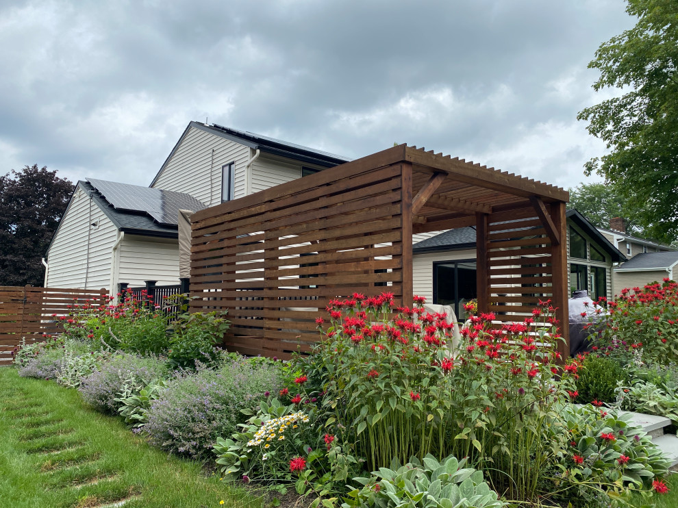 Manlius Family home Modern Landscape New York by A J Miller