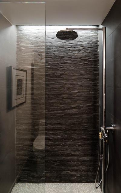 Downtown Loft contemporary-bathroom