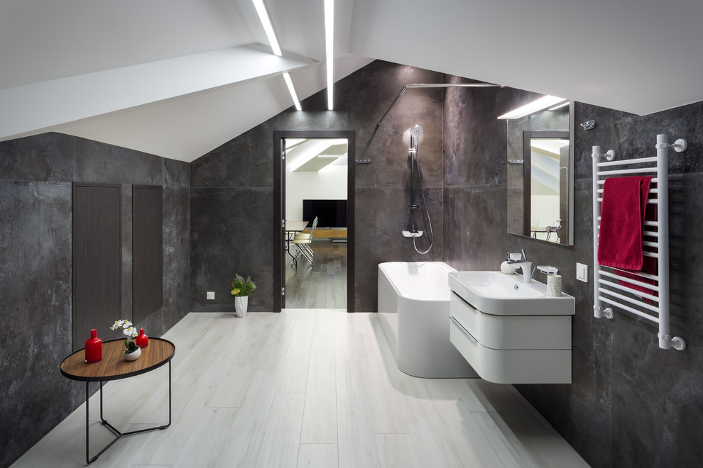 Загородный дом в посёлке Montevil - интерьеры