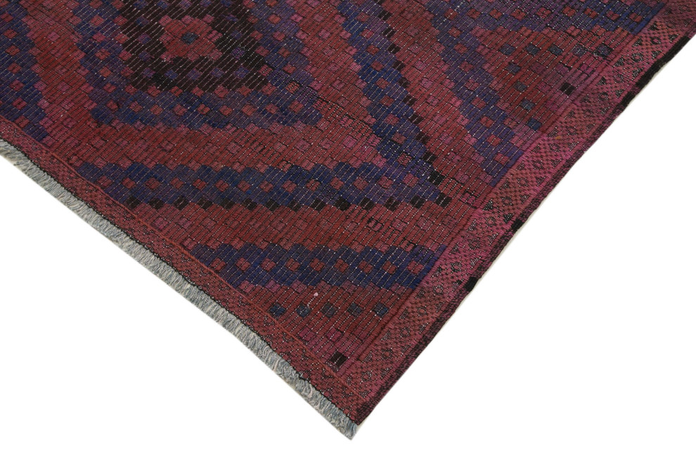 Rug N Carpet - Handmade Oriental 5' 9'' x 12' 2'' Unique Wool Kilim Rug