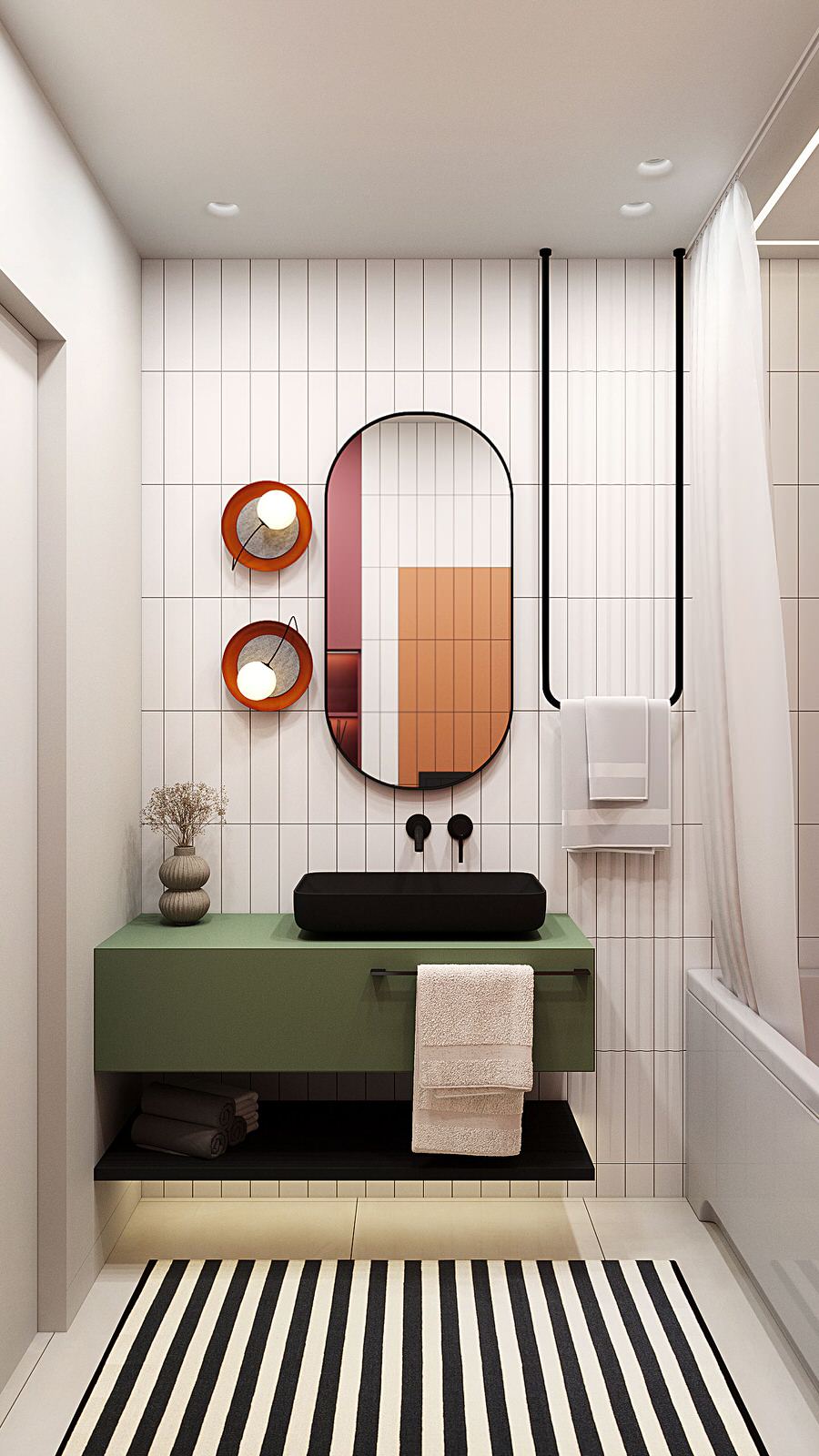 интерьер квартиры в ЖК Георг Ландрин