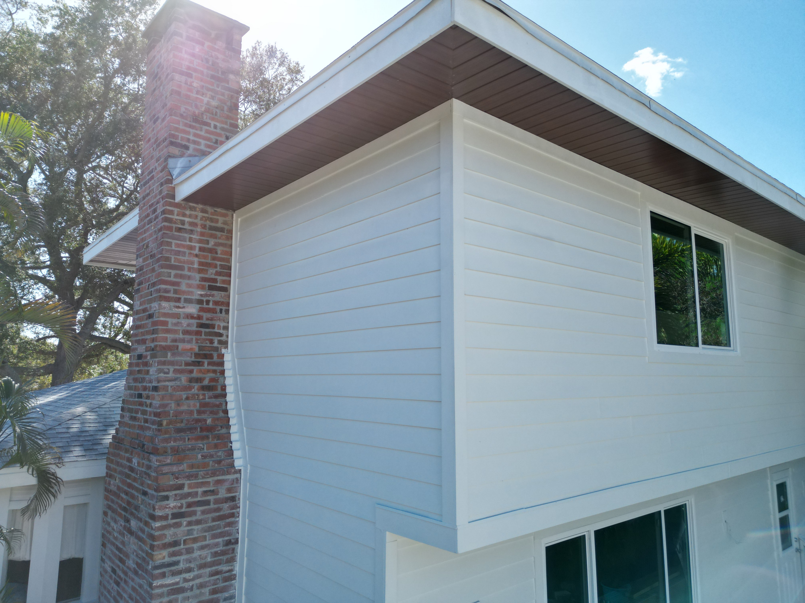New Siding and Soffits