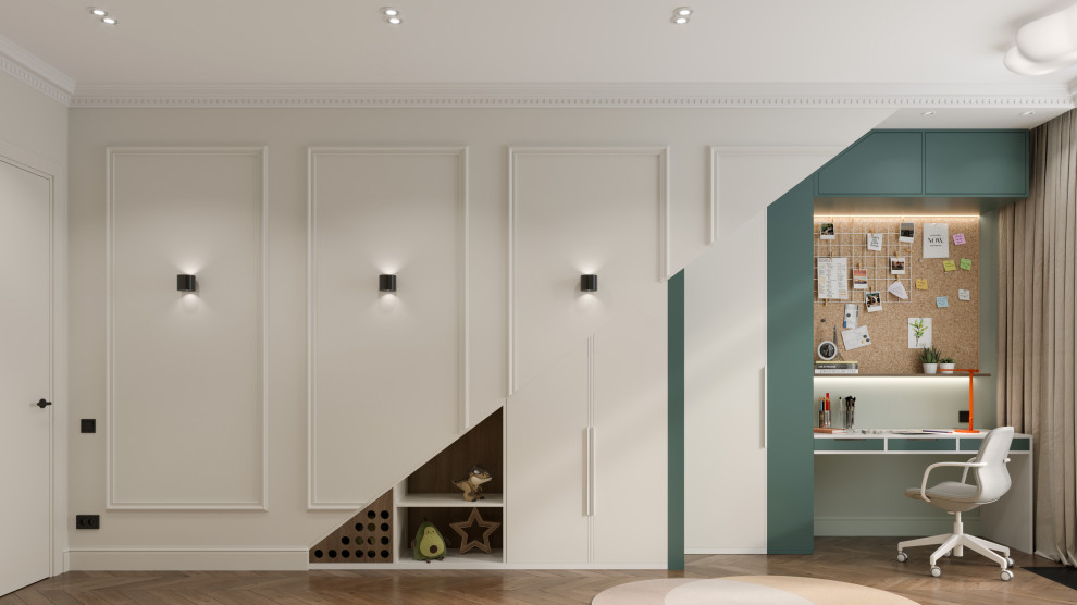 Проект: ЖК Лица, двухуровневая квартира