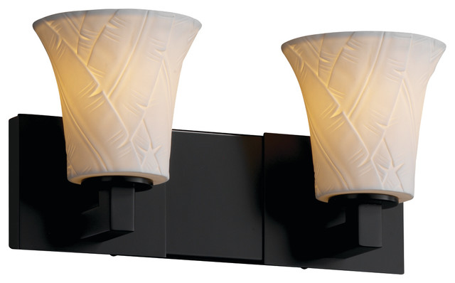 Justice Design Por 8922 20 Banl Mblk Limoges Bathroom Light Matte Justice Design Por 8922 20 Banl Mblk Limoges Bathroom Light Matte Black Tropical Vanity Lighting By Mylightingsource