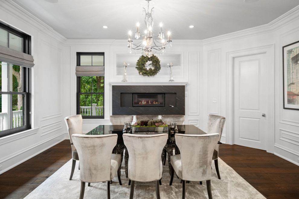 The Modern Victorian Dining Room New York by Hierarchy