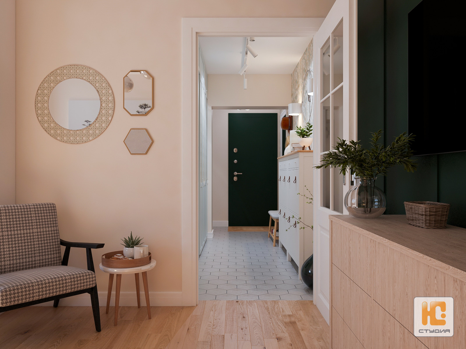 Дизайн-проект квартиры в г.Рига