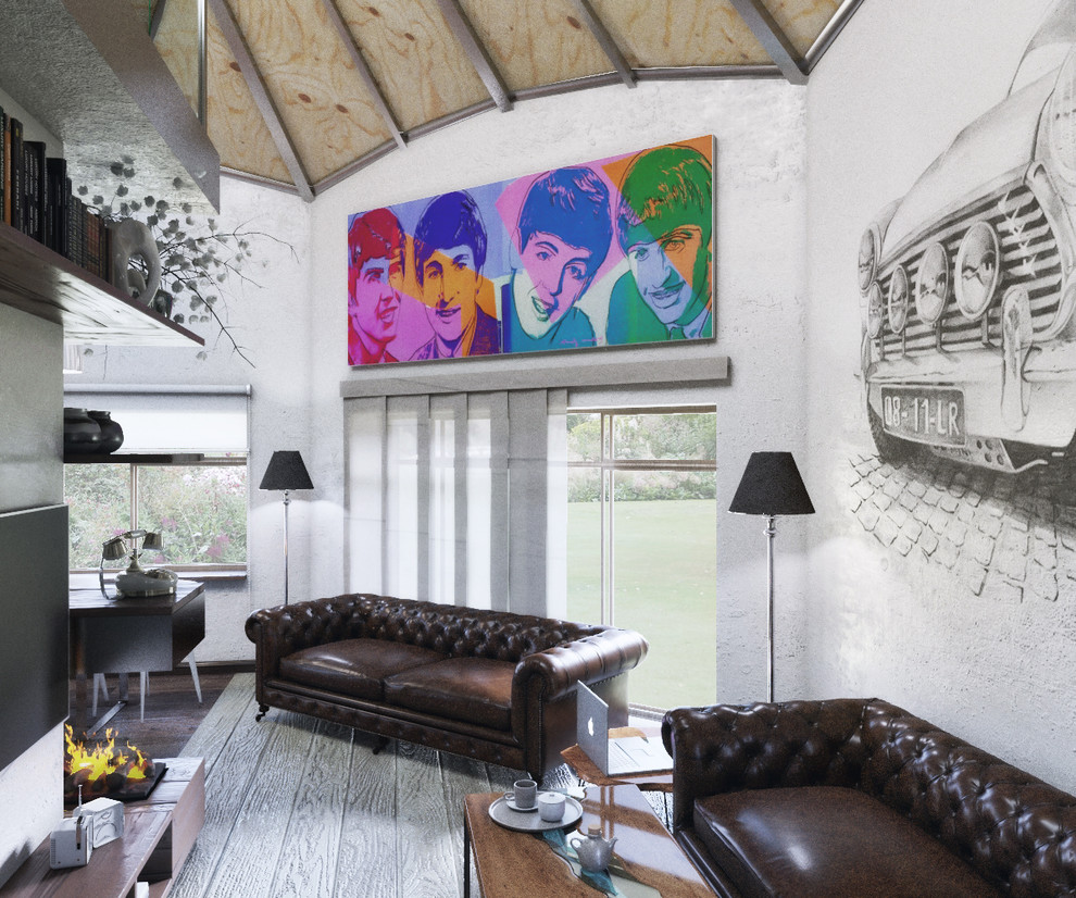 1-й этаж. Вид от прихожей