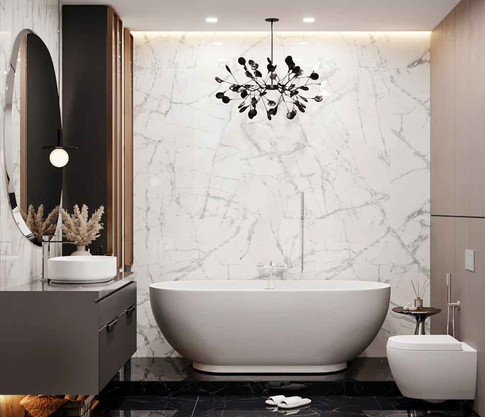 Квартира в современном стиле в древесных тонах