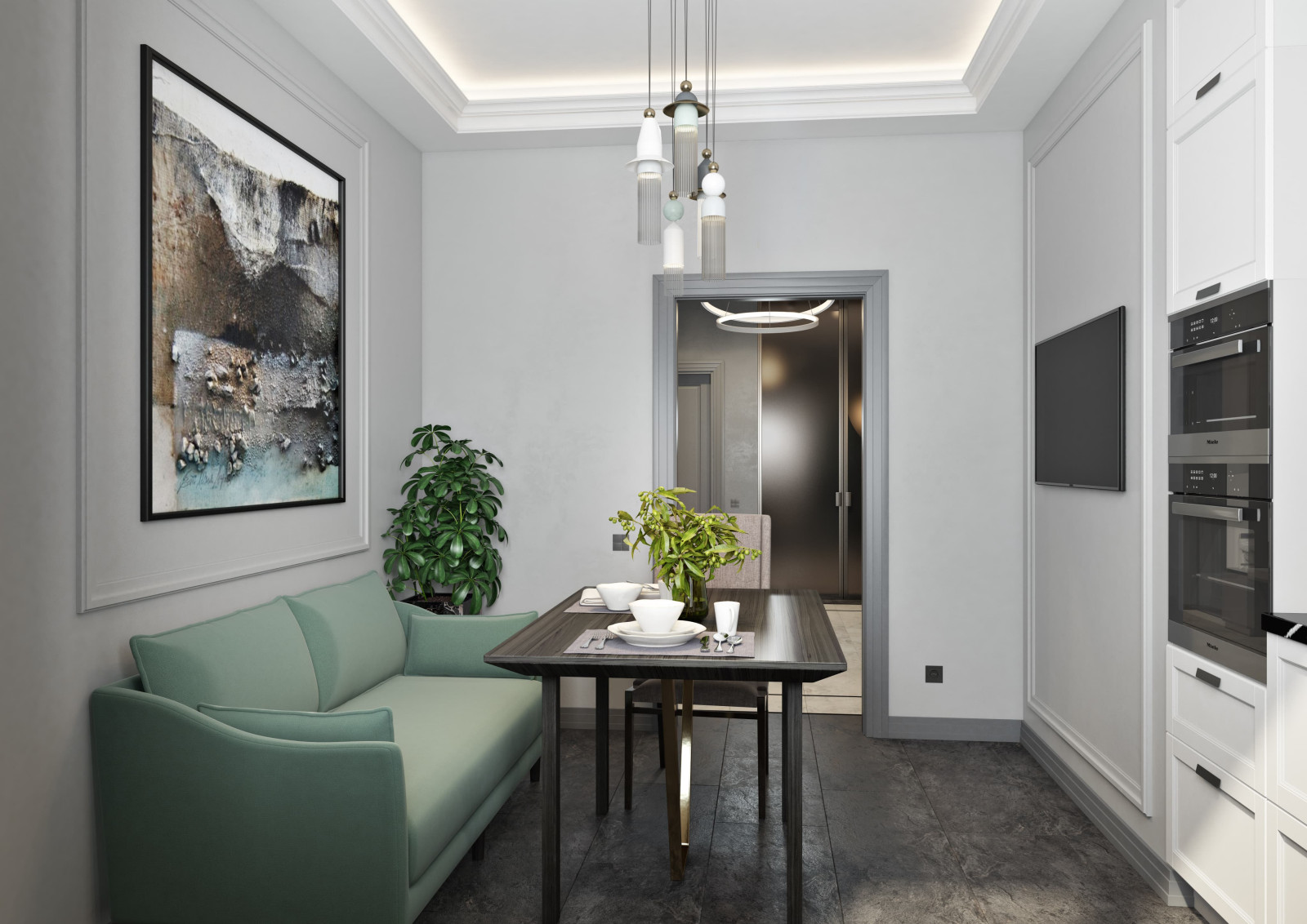 Дизайн и ремонт квартиры в ЖК «Алые Паруса» — Королевство белизны